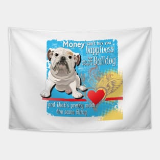 Adopt a  Bulldog Tapestry