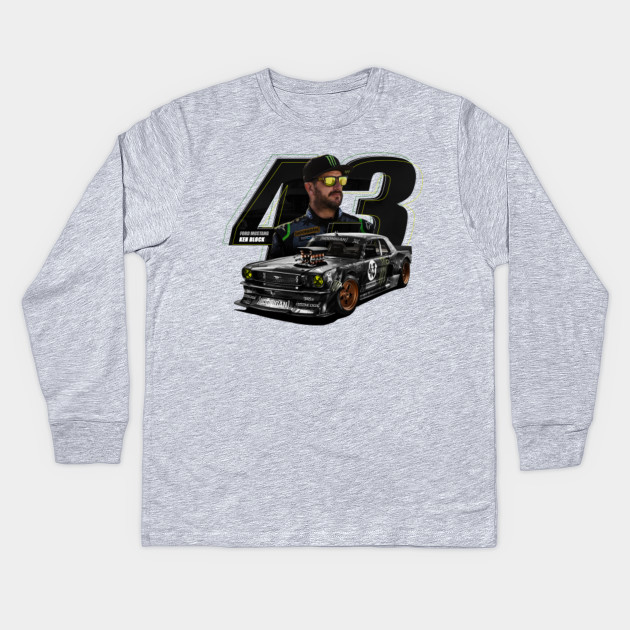 Ken Block Ford Kids Long Sleeve Shirt Teepublic Uk