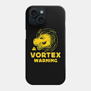 Dinosaur Vortex Warning Phone Case