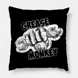 Grease Monkey - Wrench Auto Mechanics Pillow