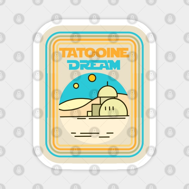 Tatooine Dream Magnet by Buffalo Tees