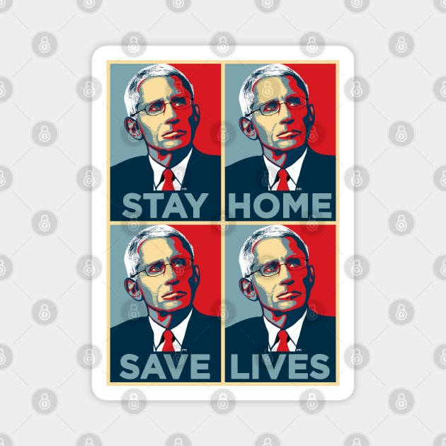 Fauci Hope Parody Magnet by politicart