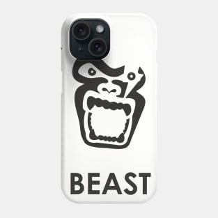 Black Gorilla Beast Phone Case