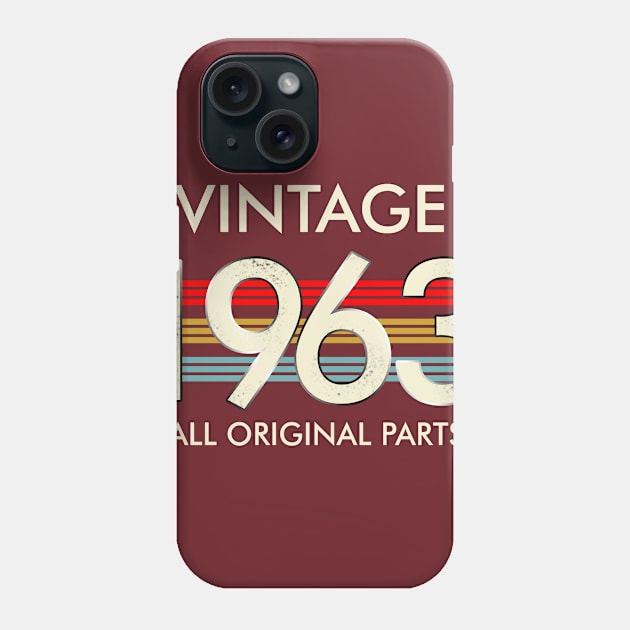 Vintage 1963 All Original Parts Phone Case by Vladis