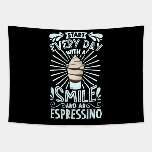 Smile with Espressino Tapestry