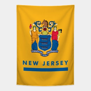 New Jersey State Flag Tapestry