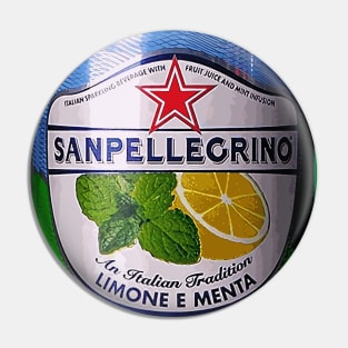 San Pellegrino Blood Orange Pin