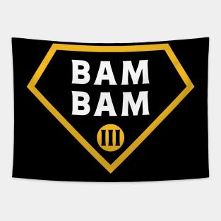 Bam Bam Triple Threat Tapestry