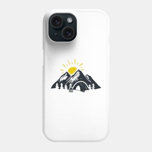 Camping under the Sun Phone Case