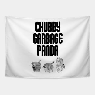 chubby garbage panda Tapestry