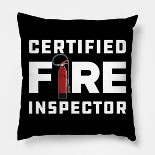 Certified Fire Inspector Pillow