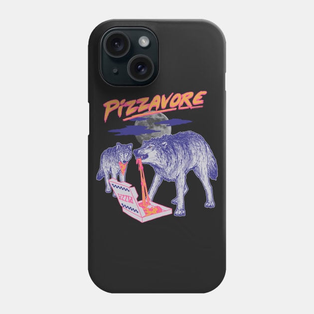 Pizzavore Phone Case by Hillary White Rabbit