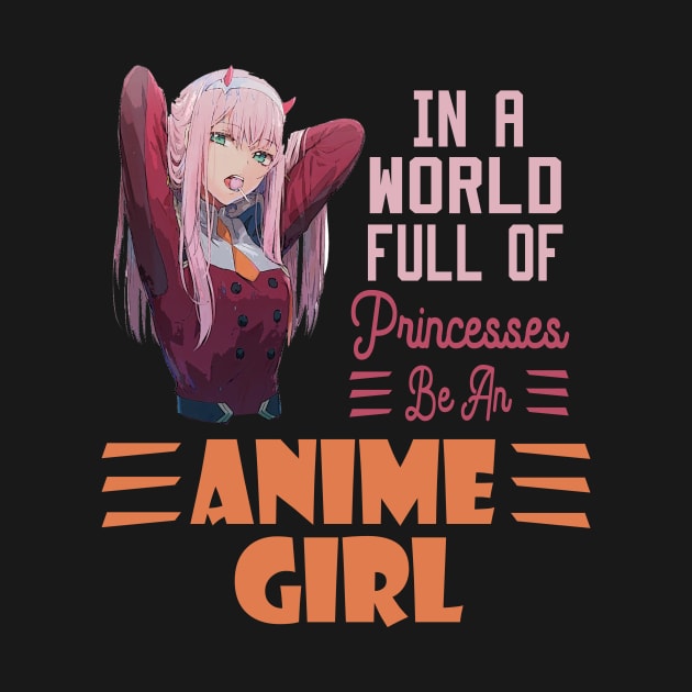 in a world full of princesses anime girl by DesStiven