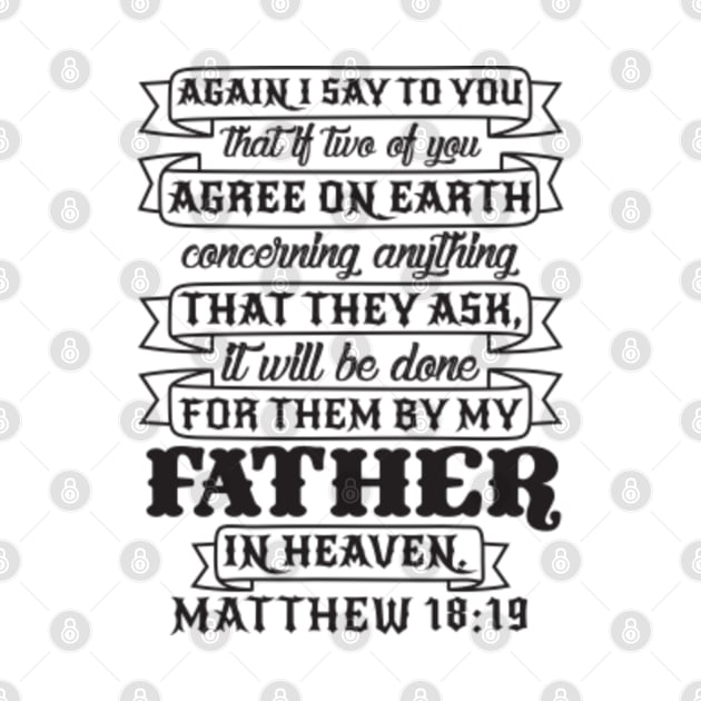 Matthew 18:19 by Plushism