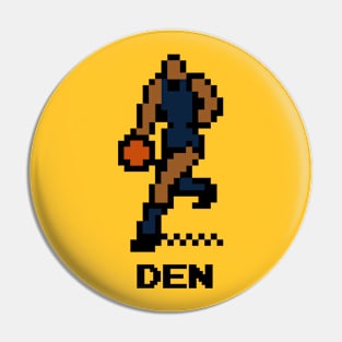 8-Bit Basketball - Denver Pin