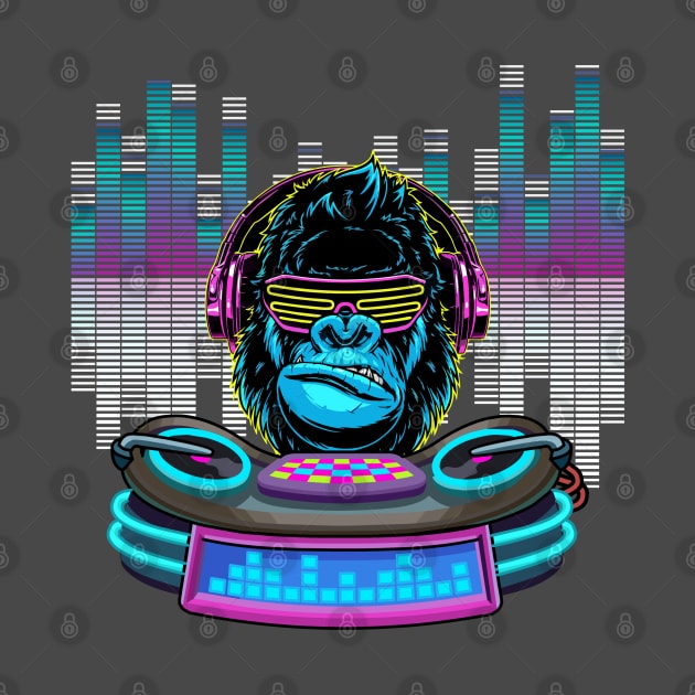 Monkey DJ by Recapaca