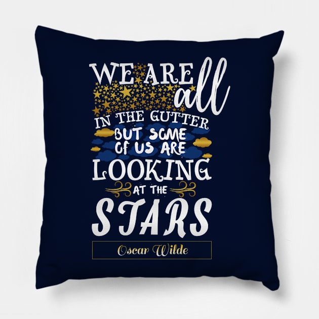 Stars Pillow by JaneAustenaOffice1