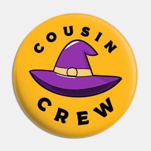 Halloween Family Cousin Witch Hat Pin