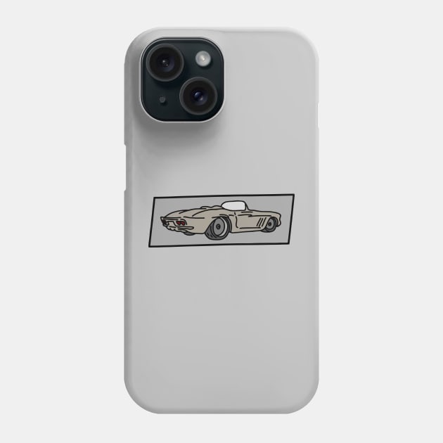 old automotive car illustration Phone Case by fokaction