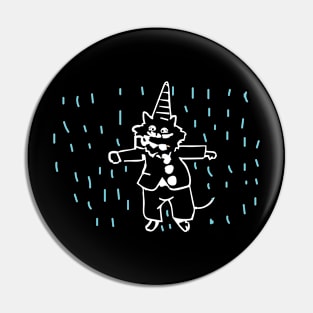 Cat Rain - Cat In The Rain Pin