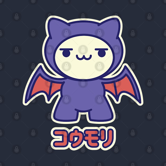 Kawaii Bat Kitty by Kappacino Creations