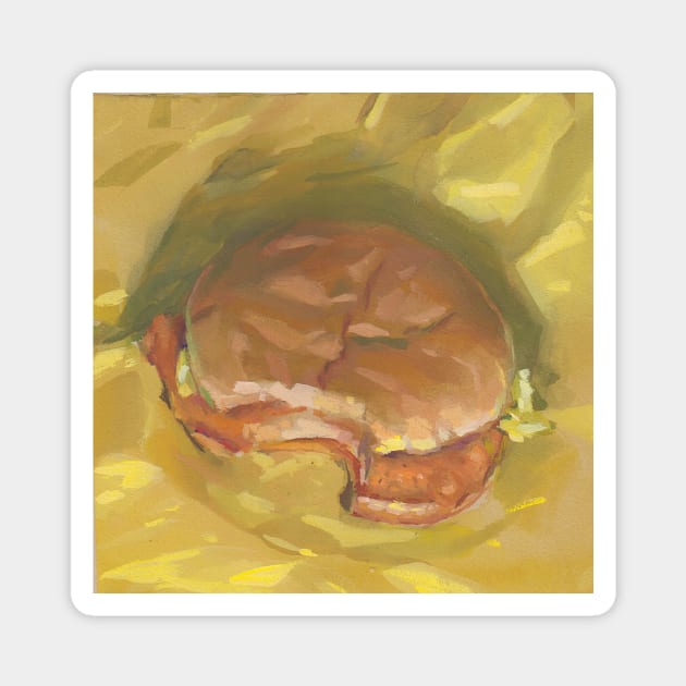 Cheeseburger Magnet by TheMainloop