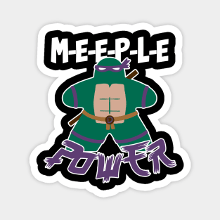 Meeple Power - Turtle Power Magnet