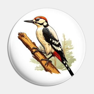 Woodpecker Pin