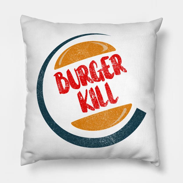 Burger Kill Pillow by Tri Logy