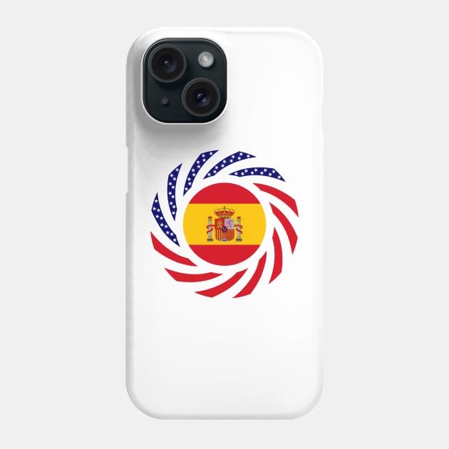 Spanish American Multinational Patriot Flag Series Phone Case by Village Values