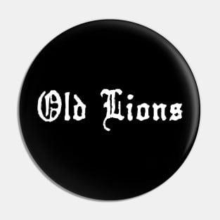 Old Lions - 'Danse Macabre' Era Logo Pin