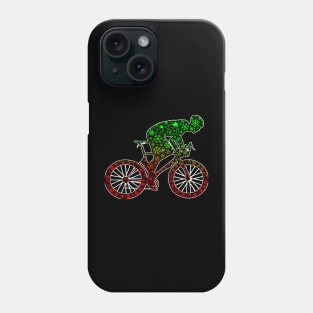 Merry Christmas by Bike Phone Case