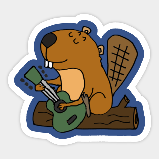 Fantastic beaver playing