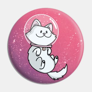 Space Cat - Comet Pin