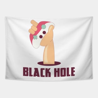 Hardcore Gamer Black Hole - Your Addiction Shirt Tapestry