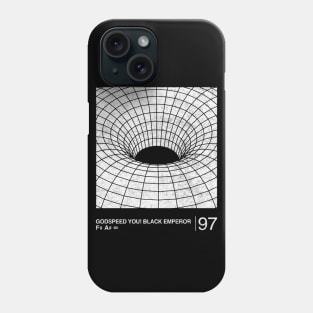 Godspeed You! Black Emperor / Minimalist Graphic Artwork Design Phone Case