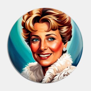 Blanche Devereaux Art - Golden Girls Pin