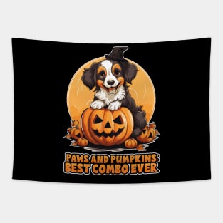 Paws & Pumpkins Best Halloween Dog Ever! Tapestry