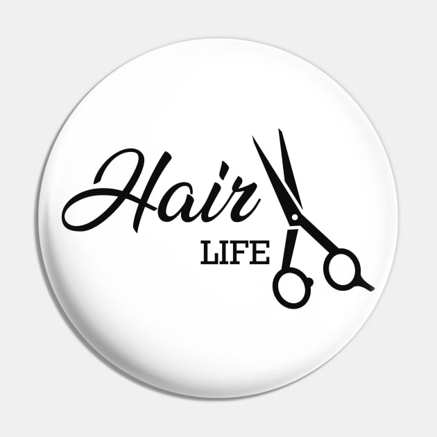 Hair Stylist - Hair Life Pin by KC Happy Shop