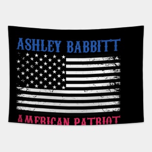 Ashley Babbitt American Patriot Black Tapestry