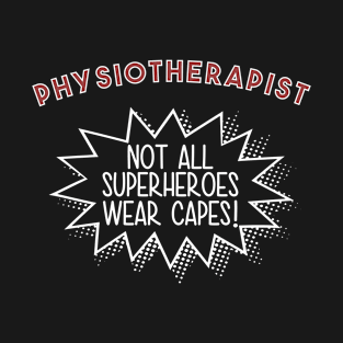 Physiotherapist Superhero Cape T-Shirt