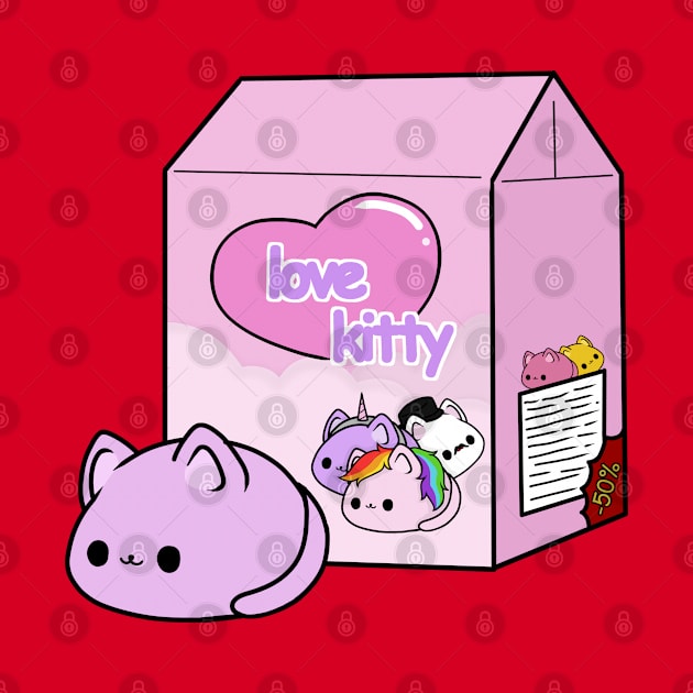 love kitty-pink cat doll by LillyTheChibi