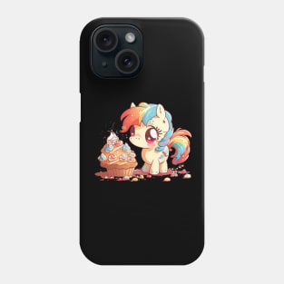 Colorful Fjord Horse Artwork 24 Phone Case