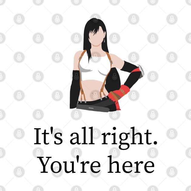 Touching Tifa Lockhart Quote by Kidrock96