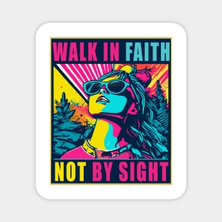 Walk in Faith Magnet
