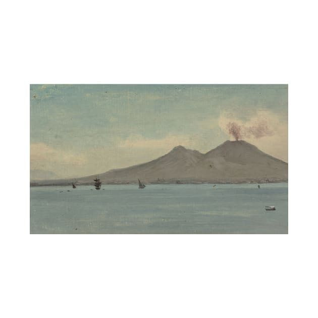 Vesuvius by Albert Bierstadt by Classic Art Stall