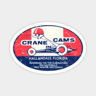 1962 Crane Cams Florida vintage drag racing Magnet