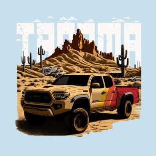 Tacoma Offroad Vintage Style Design T-Shirt