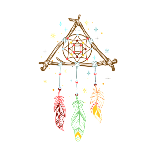 colorful dream catcher T-Shirt