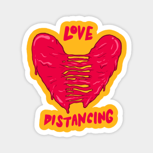 Love Distancing Magnet